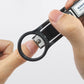 🔍✂️Spatwaterbestendige nagelknipper met vergrootgla