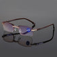 👓StuksKaderloze, ultralichte leesbril met diamantslijping✈️Tijdelijke aanbieding: 1 kopen, 1 gratis🎁｜Totaal 2｜