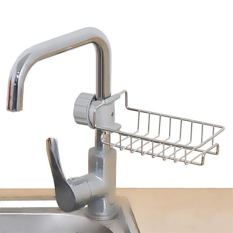 RVS Gootsteenorganizer voor Kraanmontage – productafbeelding