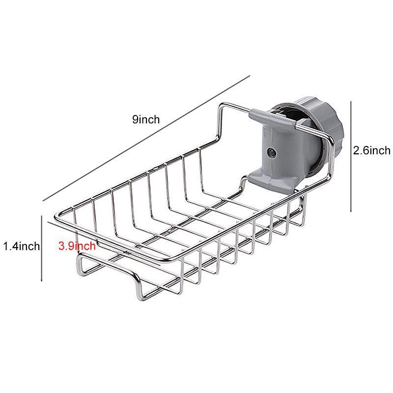RVS Gootsteenorganizer voor Kraanmontage – productafbeelding
