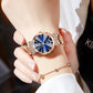 🌙 Elegant dameshorloge met maan- en sterrendetails