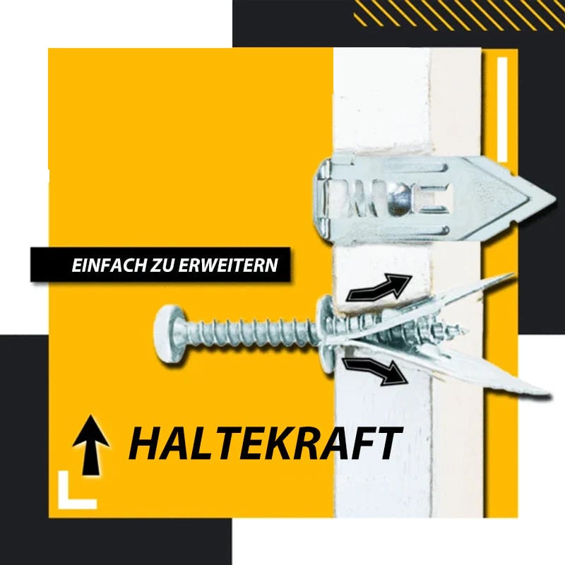 Zelfborende metalen hollewandankers – productafbeelding