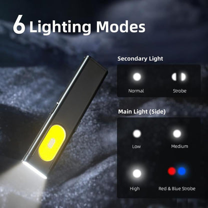🔦EDC-zaklamp van 470 lumen in een slank ontwerp – compact, krachtig en altijd bij de hand