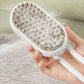 🐾💆 Multifunctionele Huisdier Massage Kam – 3-in-1 Met Sprayfunctie, Zachte Ronde Tanden & Draaibare Handgreep（Perfect voor Vachtverzorging & Relaxatie!）