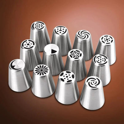 🎉Speciale aanbieding: 50% korting🍰Set spuitmondjes voor bloemglazuu