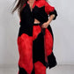 Set van lang shirt en broek met trekkoord