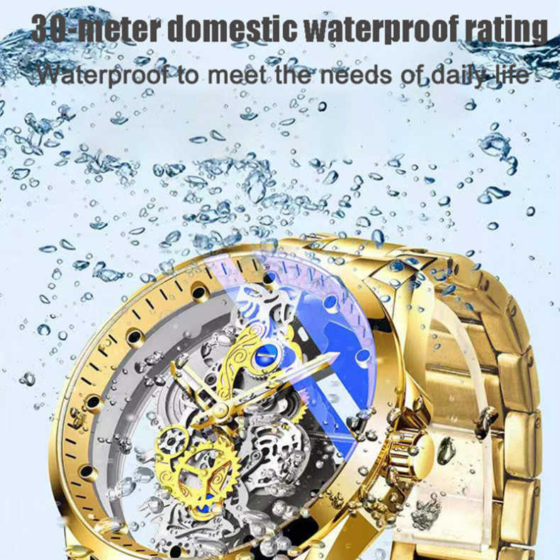 Dubbelzijdig Skeletonhorloge – productafbeelding