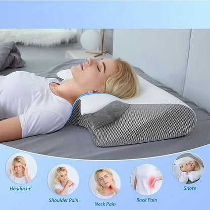 🥳 Speciale aanbieding 2026 💞 Ergonomisch nekondersteuningskussen van bamboe – Verlicht spanningen en bevordert een goede nachtrust. 💤