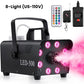 🌫️🎉 Draagbare rookmachine met LED – 50% KORTING! Langdurig rookeffect, 30 m bereik, 4 min. opwarmtijd – sfeer gegarandeerd. 💯