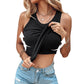 🔥 TIJDELIJK 50% KORTING! 👕 Geribbelde tanktop voor dames met ingebouwde bh – lichte ondersteuning, brede bandjes, geribbeld 🌸