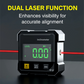 Digitale Hoekmeter met Magnetische Basis en Laser – productafbeelding