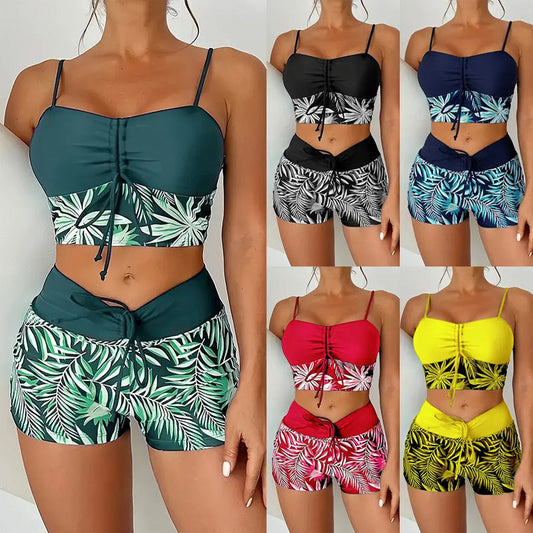 🏖️Nieuw ontwerp 2026👙✨Tweedelige badpakset met print voor dames