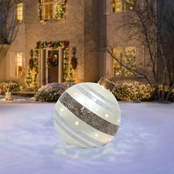 Opblaasbare Kerstbal voor Buiten – productafbeelding