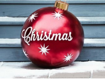 Opblaasbare Kerstbal voor Buiten – productafbeelding