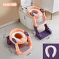 🚽 3-in-1 toilettrainer met trapje en kinderpotje