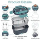 🍱50% OFF NOW! Electric Heated Lunch Box‑ 1.5L PTC Fast Heating Stainless‑Steel Food Container, Dual‑Voltage Leak‑Proof Portable Food Warmer for Home & Car Use