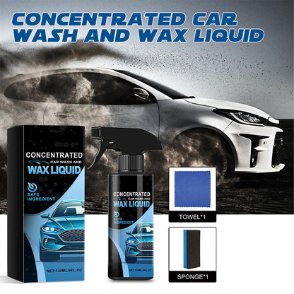 ✨Zachte en effectieve reinigingsspray voor auto's (met spons en doekje)