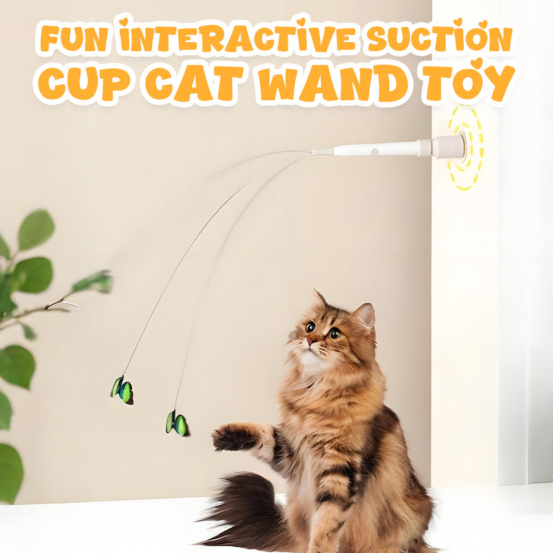 Interactief kattenspeelgoed met zuignap – productafbeelding