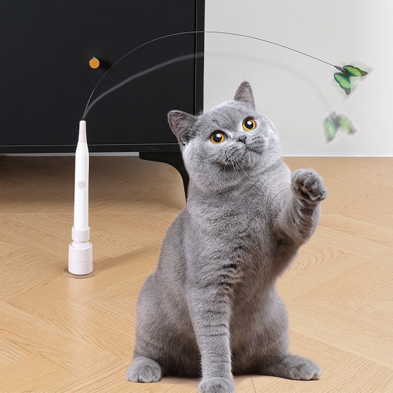 Interactief kattenspeelgoed met zuignap – productafbeelding