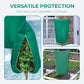 🌷Winterhoes vorstbescherming voor planten met ritssluiting en trekkoord