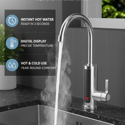 Elektrische Kraan met Doorstroomverwarming – productafbeelding