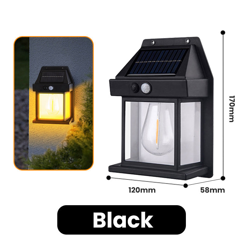 Solar-Wandlamp met Bewegingssensor – productafbeelding