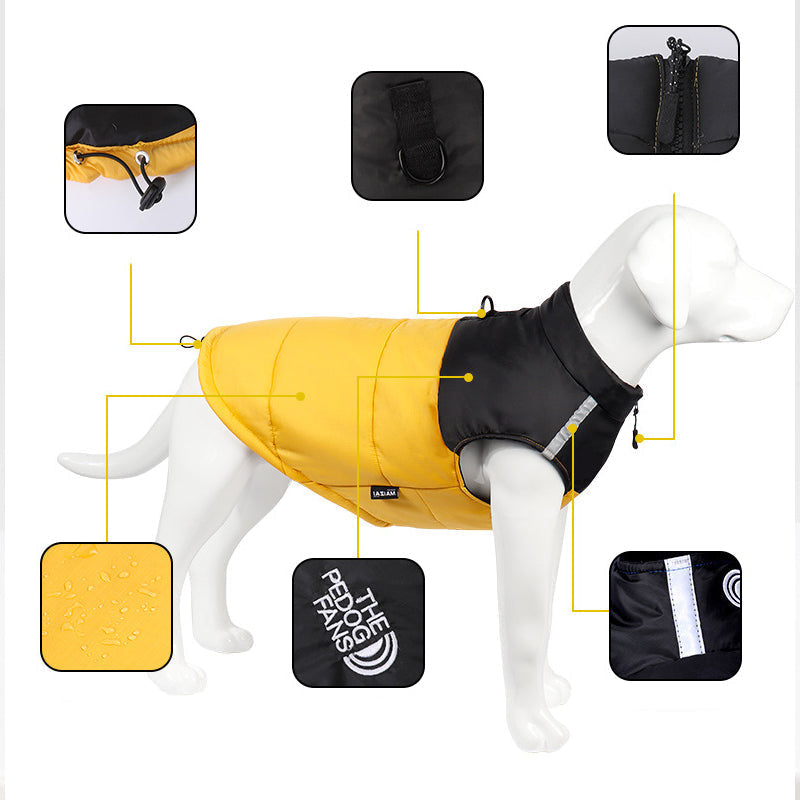 Waterafstotende winterjas voor honden – productafbeelding