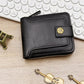 👛 Black Friday 60% OFF! Men's Vintage Zipper Wallet – Genuine Leather Look & RFID Protection ✨🔒