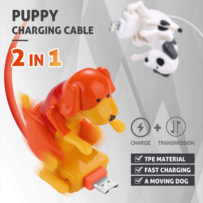 Grappige Honden-Oplaadkabel – productafbeelding