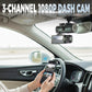 🎁2026 Nieuw binnen 50% KORTING💥3-kanaals 1080P dashcam