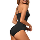 💥LAATSTE DAG SALE 50% KORTING🏖️🩱Éénschouder Badpak voor Dames – Vormend & Buikcorrigerend Badpak