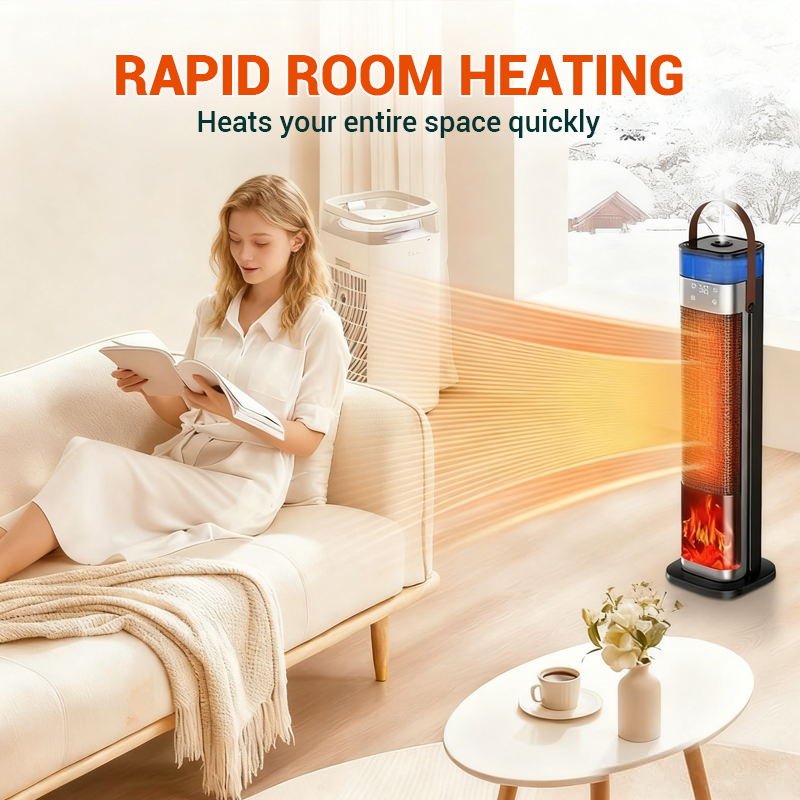 PTC-ruimteverwarmer met modelopties – productafbeelding
