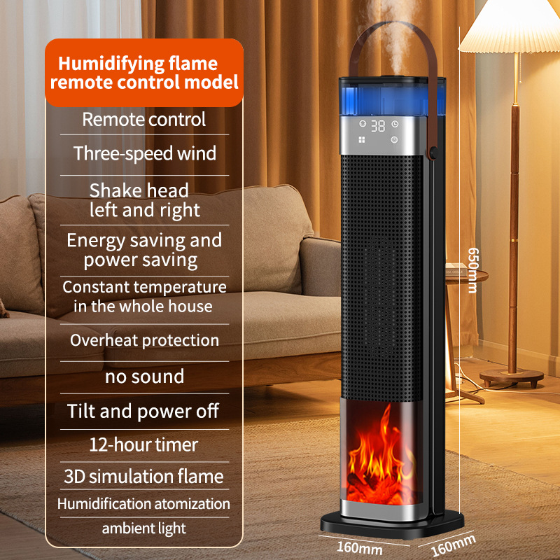 PTC-ruimteverwarmer met modelopties – productafbeelding