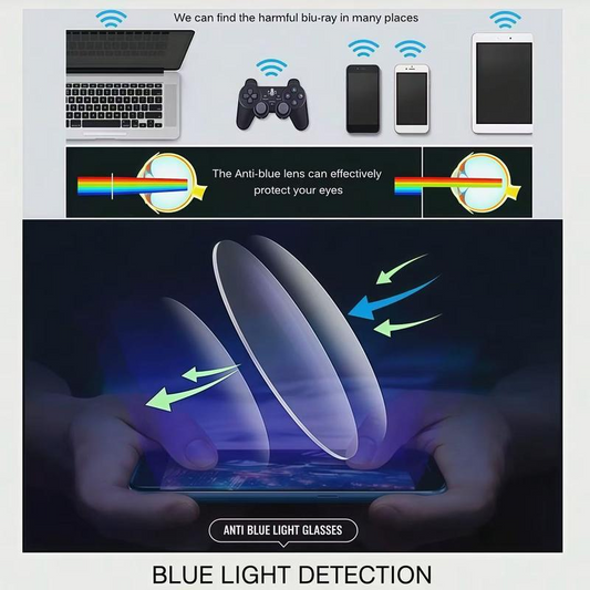 ✨Zeg vaarwel tegen vermoeide ogen – hoogwaardige leesbrillen met blauwlichtfilter voor de hele dag comfort!✨