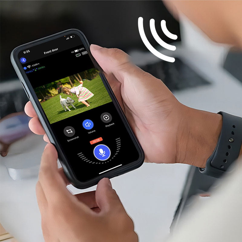 Slimme videodeurbel met wifi – productafbeelding