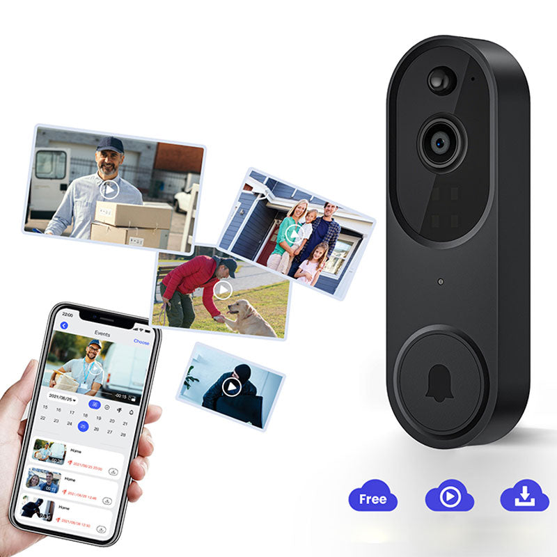 Slimme videodeurbel met wifi – productafbeelding