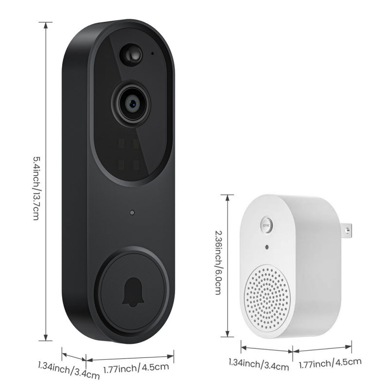 Slimme videodeurbel met wifi – productafbeelding