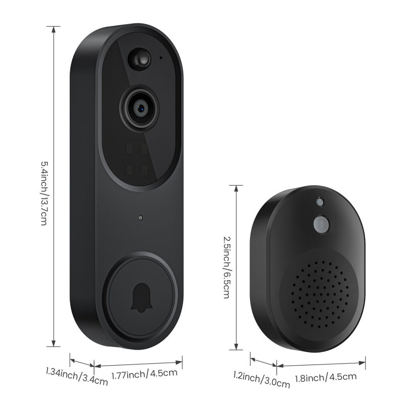 Slimme videodeurbel met wifi – productafbeelding