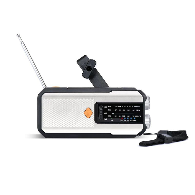 Noodradio op Zonne-Energie en Handslinger – productafbeelding