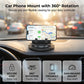 Telefoonhouder voor op het dashboard (360° draaibaar) voor in de auto