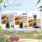 🏖️🍹Zomersale - Tot 50% KORTING⚡50K+ VERKOCHT!🎁Draadloze Draagbare Blender met 10 Messen