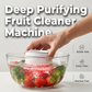 ⏰🔥 FLASH-UITVERKOOP 2026 – 50% KORTING! 🥗 Draagbare reiniger voor fruit en groenten – Elektrolytische ionentechnologie, bediening met één knop, compact ontwerp voor op reis 💞