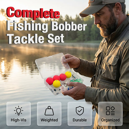 Dobber- en Loodset voor Vissen – productafbeelding