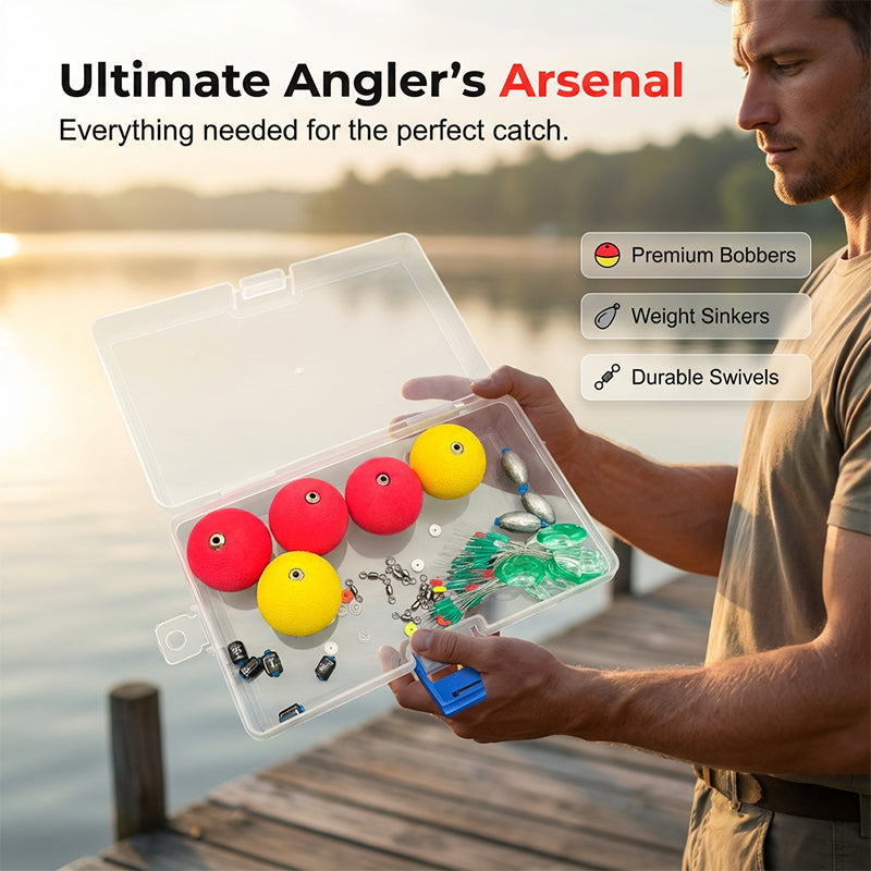 Dobber- en Loodset voor Vissen – productafbeelding