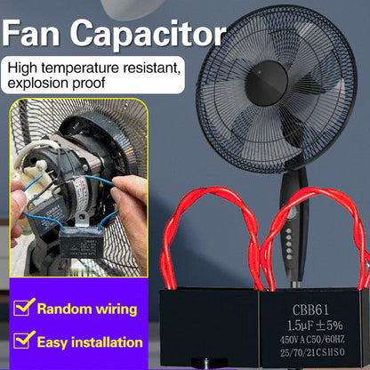 Universeel voor alle ventilatoren - startcondensator