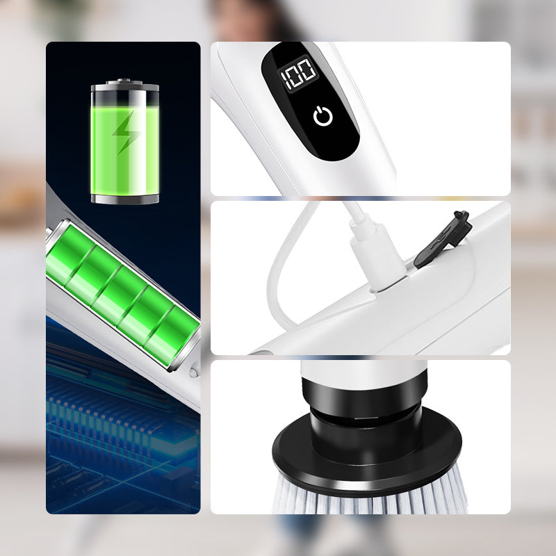 Oplaadbare Elektrische Reinigingsborstel – productafbeelding