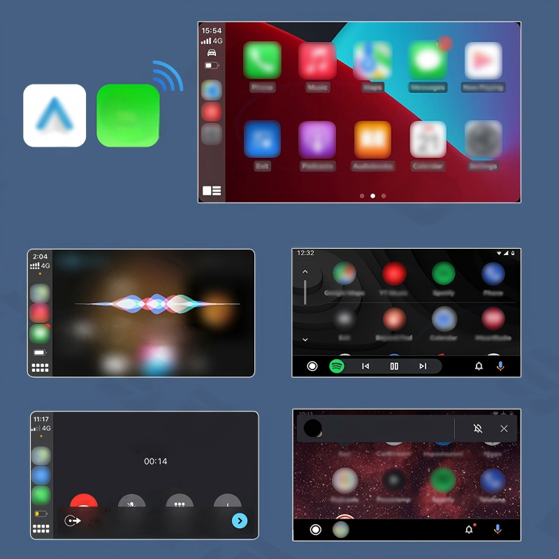 Draadloze adapter voor Android Auto – productafbeelding