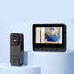 ⚡Slimme videodeurbel met 4,3" scherm – live bewaking & tweerichtingsaudio🏡