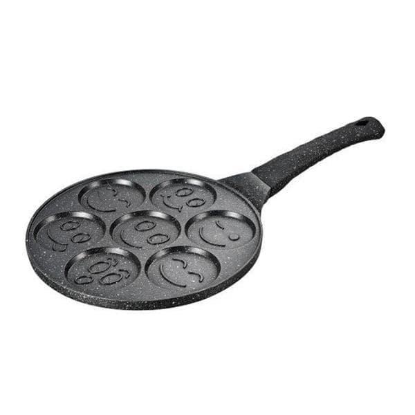 Pannenkoekenpan met Smileyvormen – productafbeelding