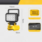 🌞Fris De Lente In Met 50% Korting!💡180° Draaibare LED Werklamp - Met Dual USB Powerbank Functie - Robuust & Draadloos - Universele Accu Compatibiliteit - Voor Garage, Bouw & Camping